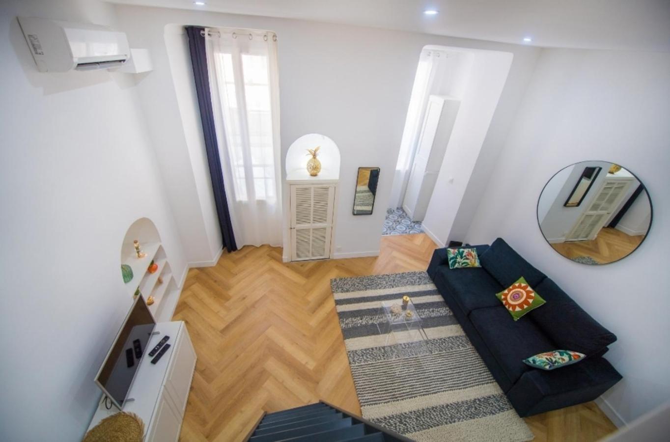 Studio Elegant 4 Couchages Front De Mer Clim Parking Privatif Wifi Nice Bagian luar foto